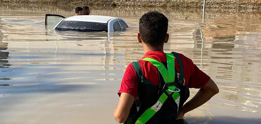 Libyen oversvømmelse